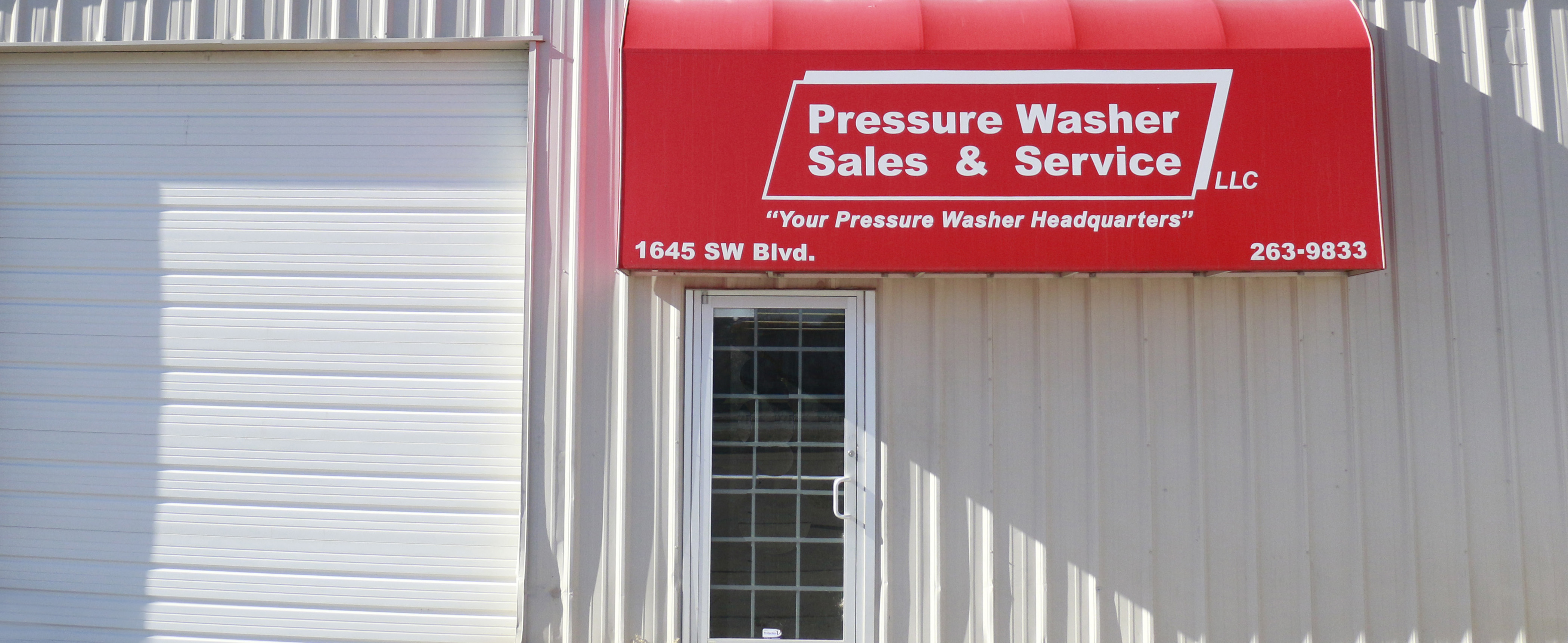 Wichita Kansas Pressure Washer Sales & Service